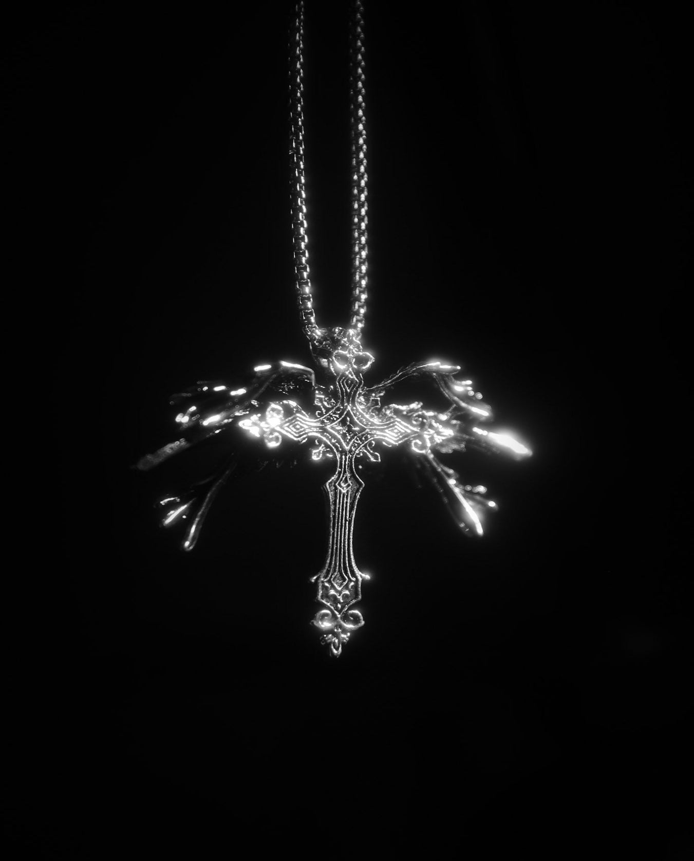 Seraphim Cross Necklace