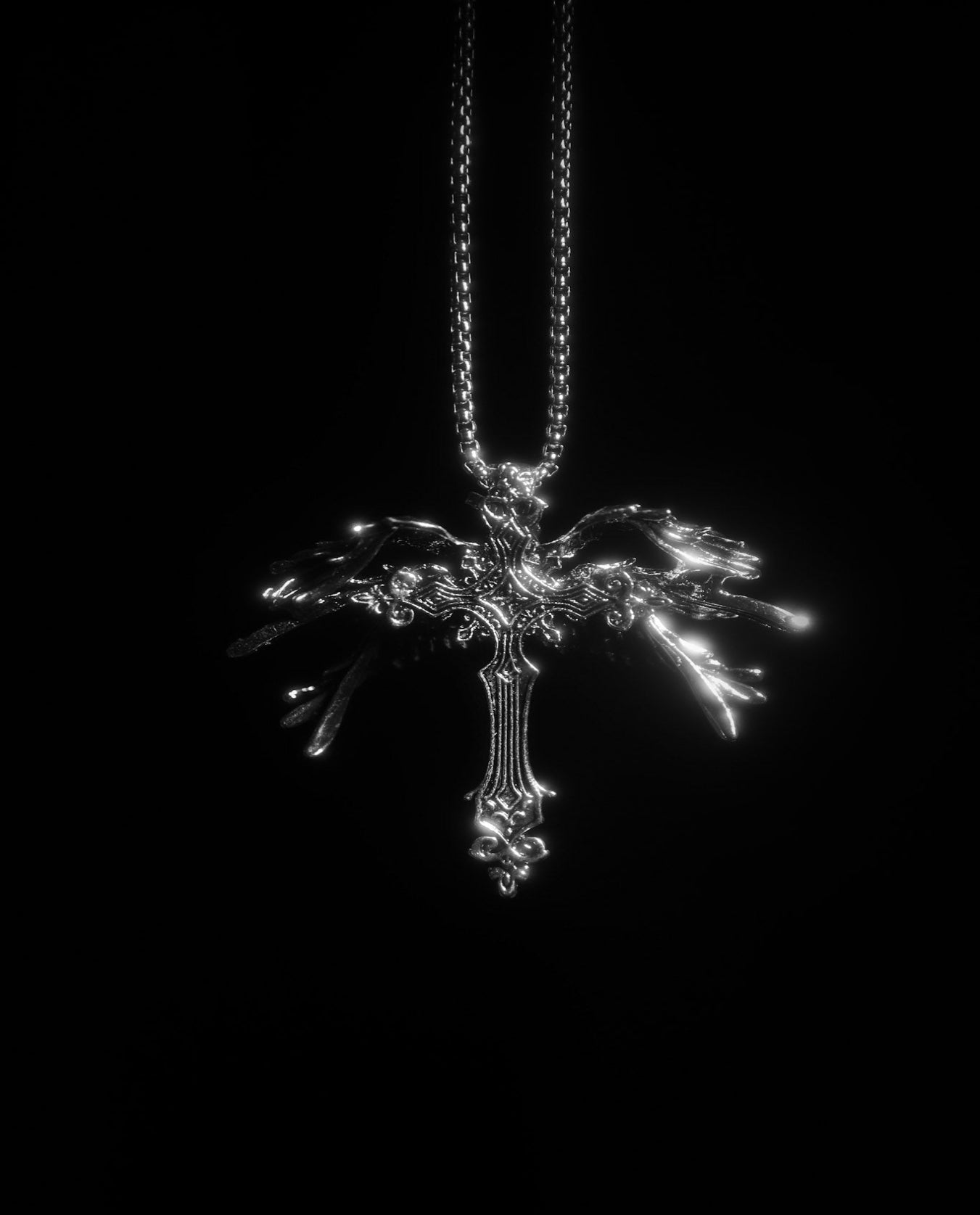 Seraphim Cross Necklace
