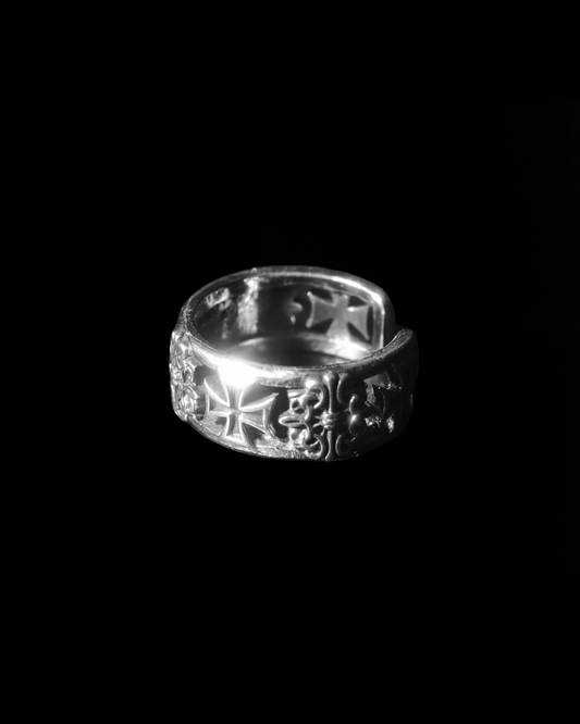 Cross Band Ring